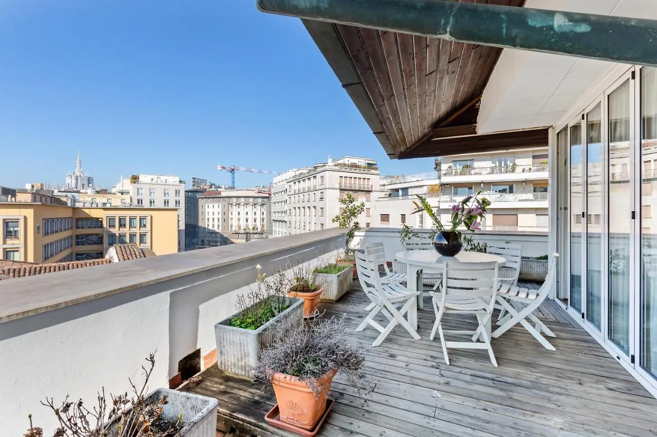 Terrace Penthouse With Duomo View Apartment Milan Italy